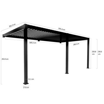 96915070 Reflect Wall 3x6 Afmeting