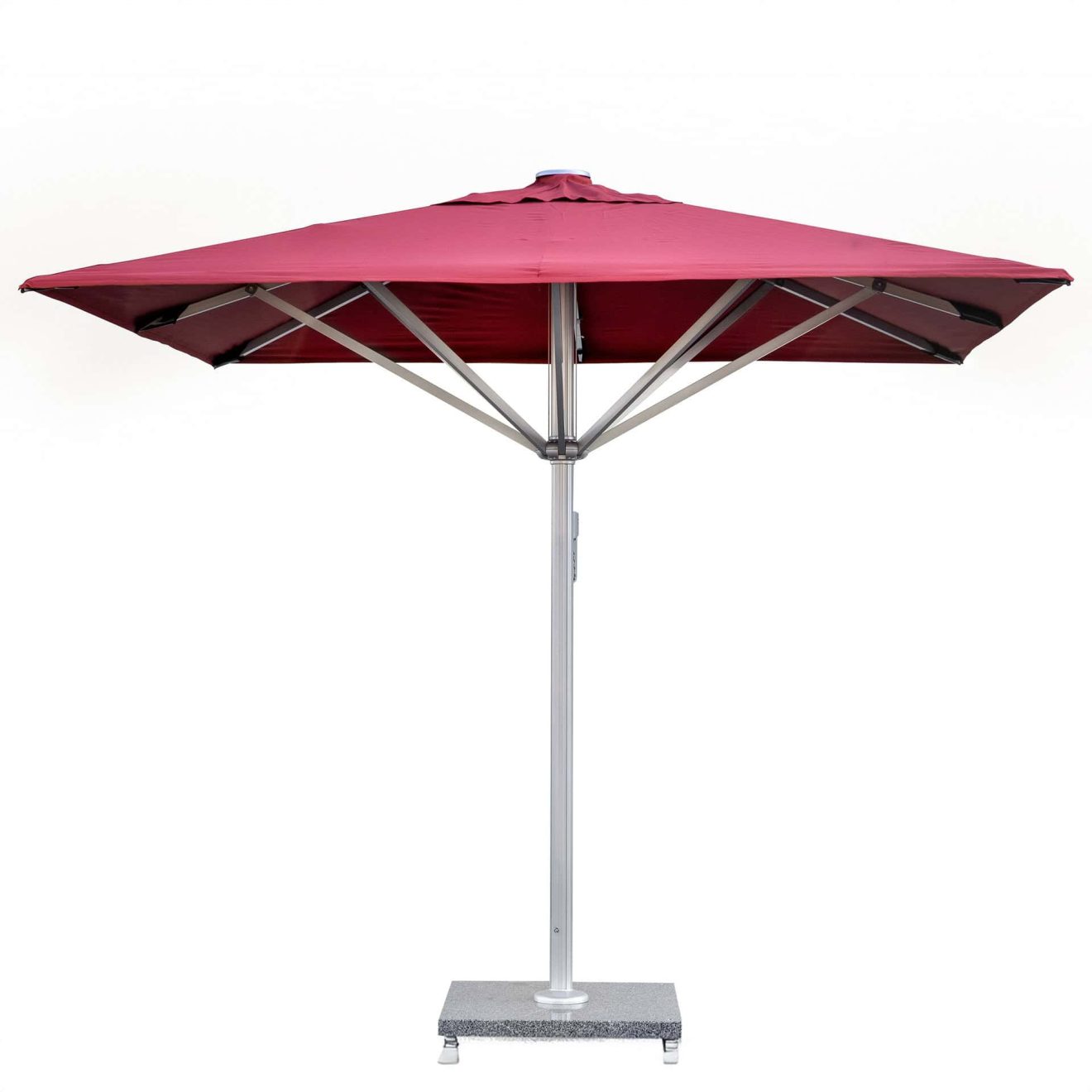 96917630 Parasol Liva 3x3 Terra Wit 2