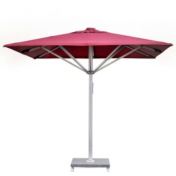 96917630 Parasol Liva 3x3 Terra Wit 2