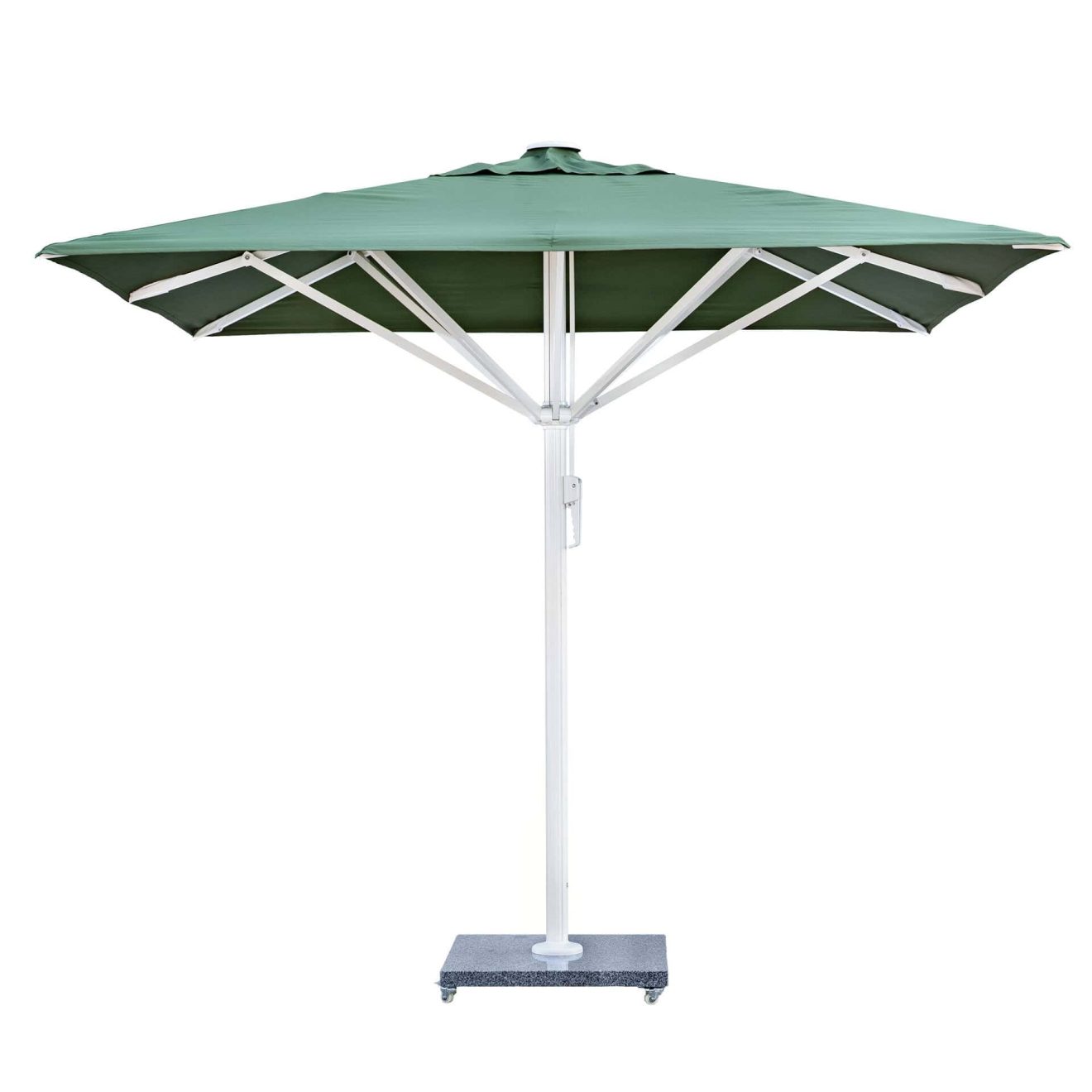 96917660 Parasol Liva 3x3 Groen Wit 2