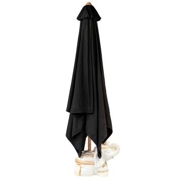 96918130 Lombok Parasol 3x3m Zwart 8