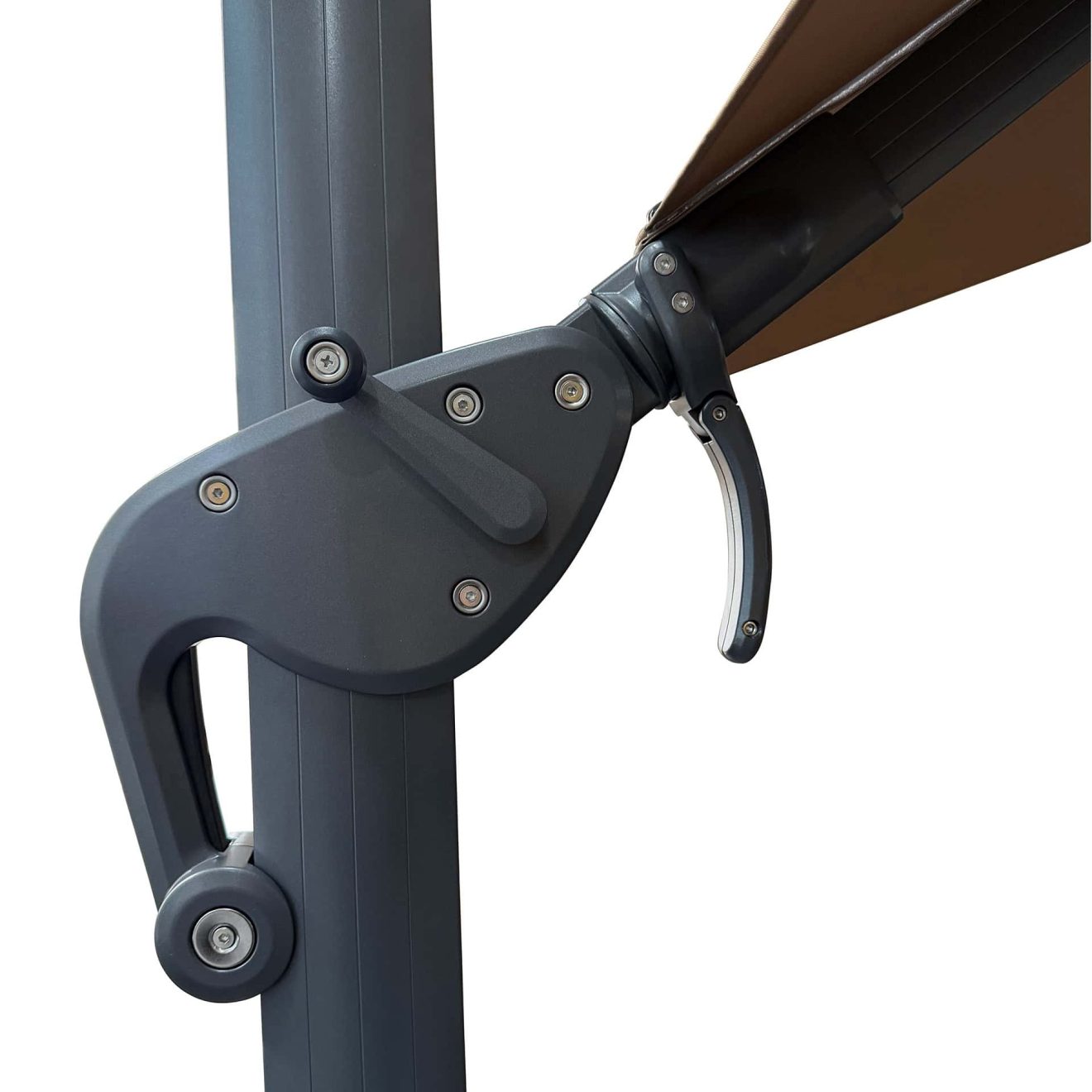 96920530 Parasol Eifel Taupe Antraciet 9