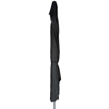 96920670 Parasol Karin2.0 500x500 Zwart Antraciet 2.1hr