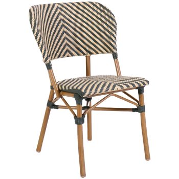 96921290 Toujours Terrasstoel Groen Beige 1hr