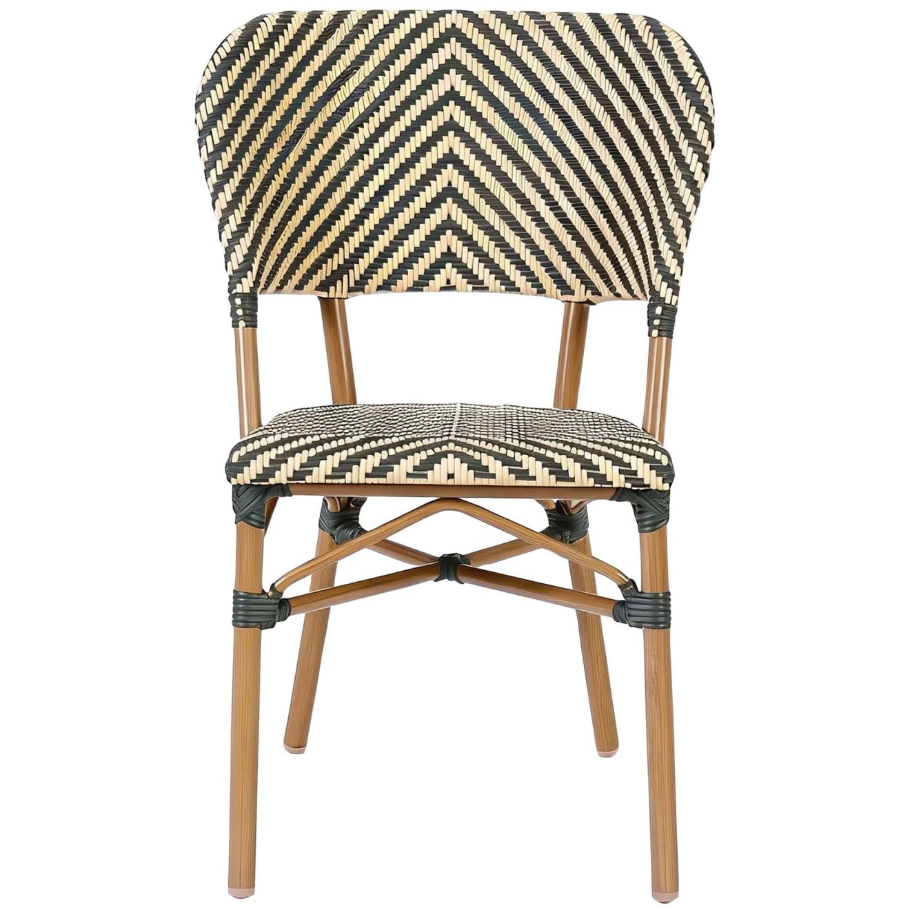 96921290 Toujours Terrasstoel Groen Beige 2hr