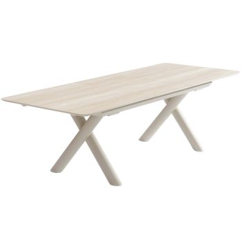 96921350 Belliami Tafel Uitschuifbaar 240 300x100cm Zand 2hr