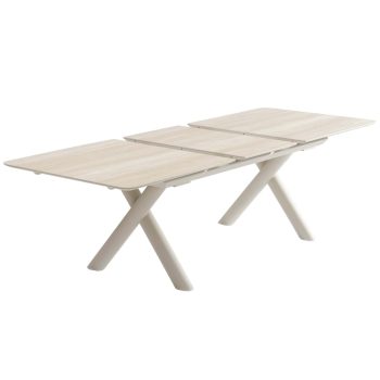 96921350 Belliami Tafel Uitschuifbaar 240 300x100cm Zand 4hr