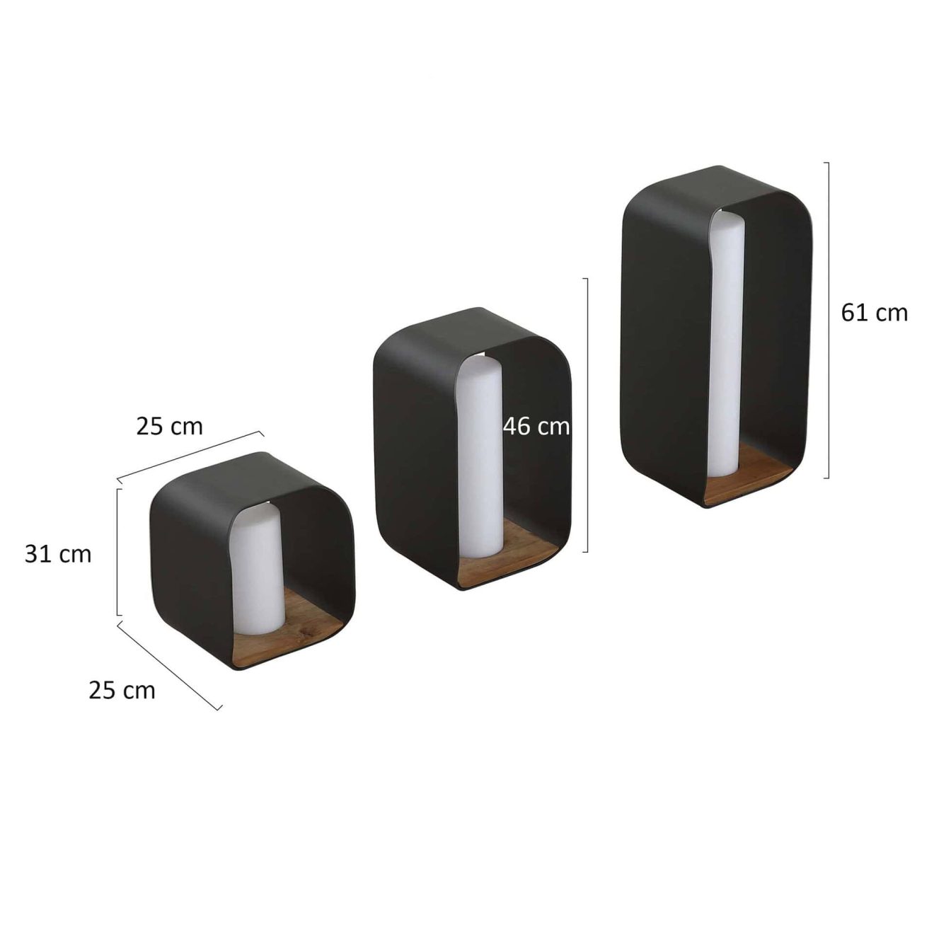 95404450 Onda Light Black Afmeting