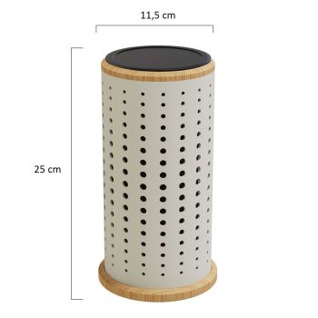 95419450 Luna Lamp Rond Taupe Afmeting