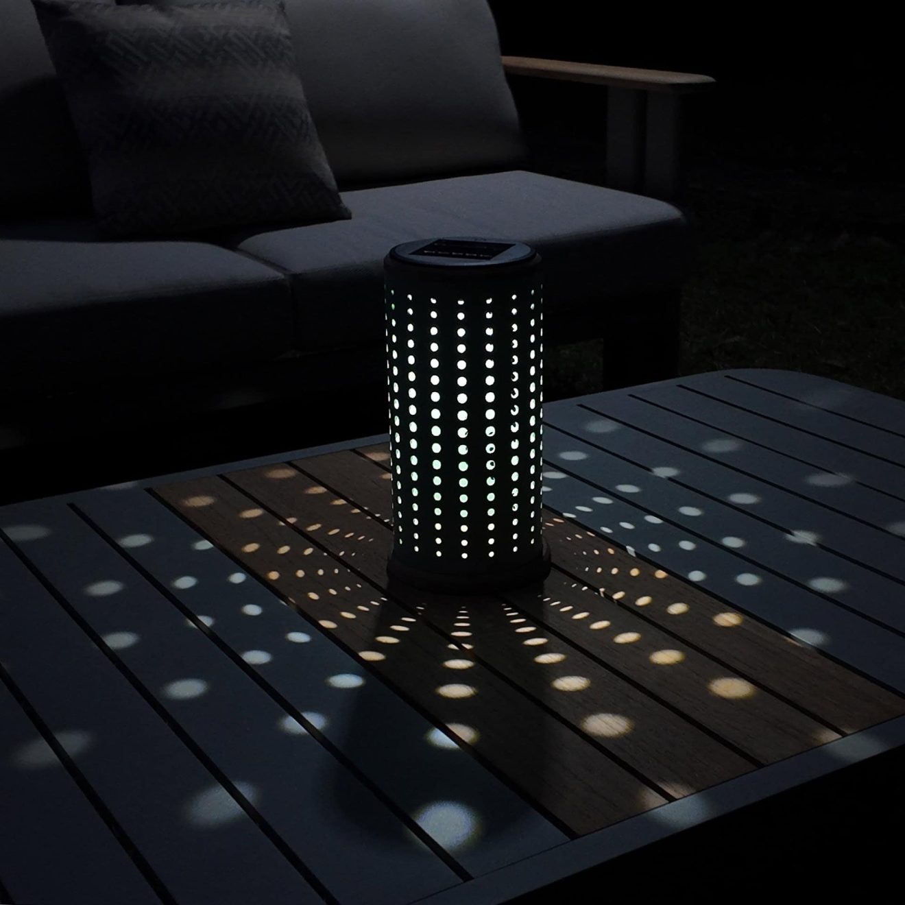 95419460 Luna Lamp Rond Groen Sfeer 1