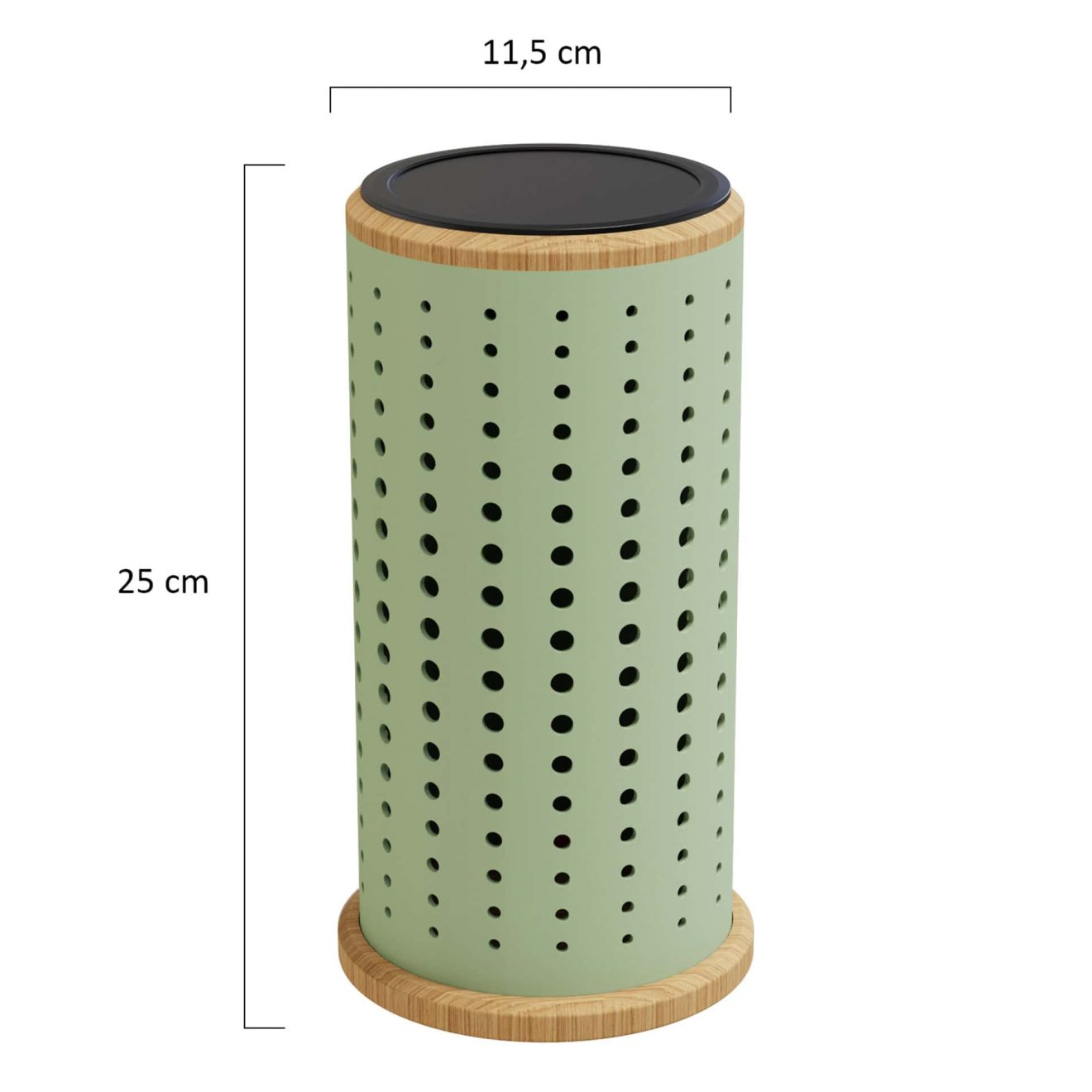 95419460 Luna Lamp Rond Groen Sfeer Afmeting