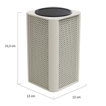 95419480 Luna Lamp Vierkant Taupe Afmeting