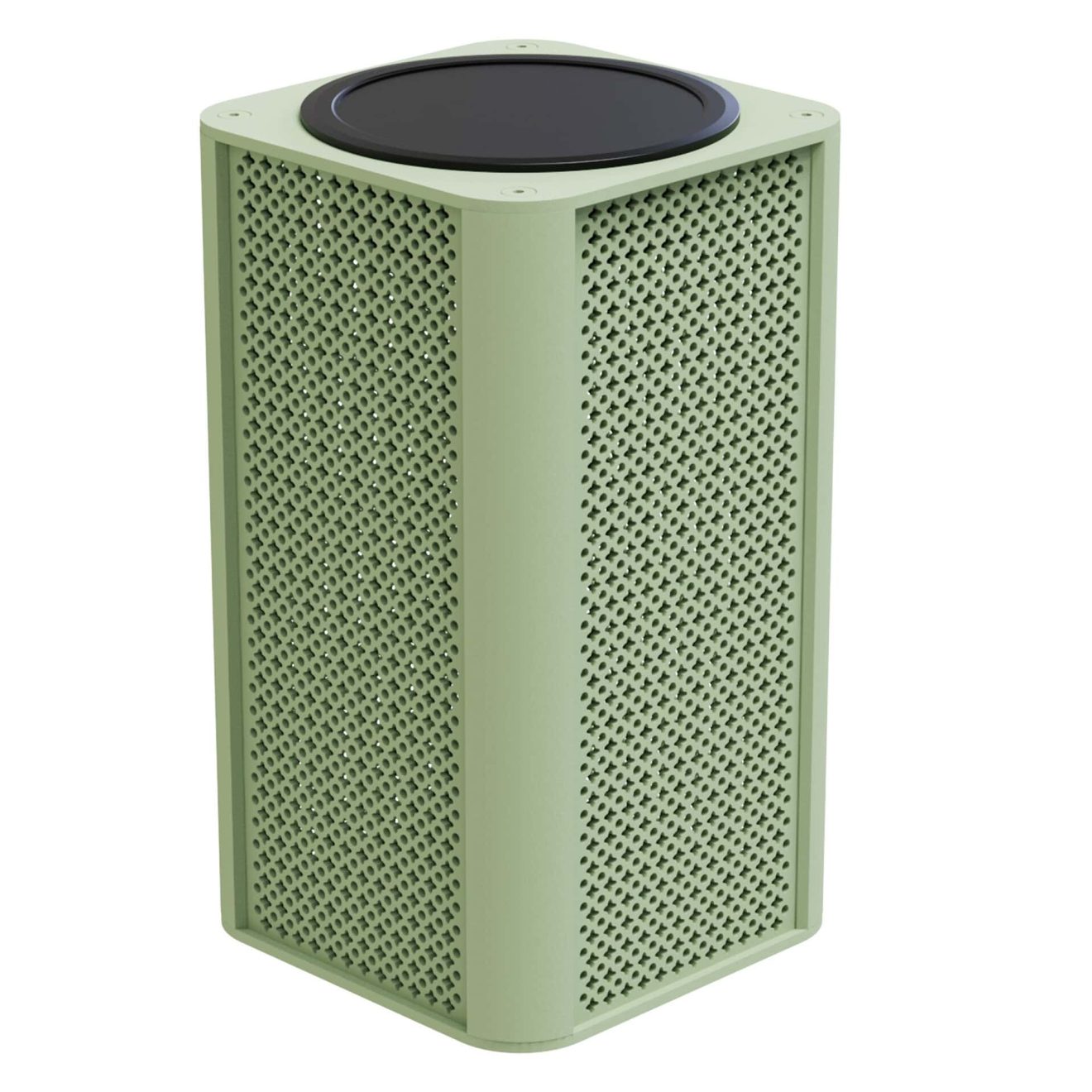 95419490 Luna Lamp Vierkant Groen 1