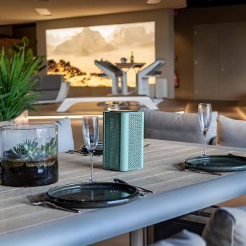 95419490 Luna Lamp Vierkant Groen Sfeer 1