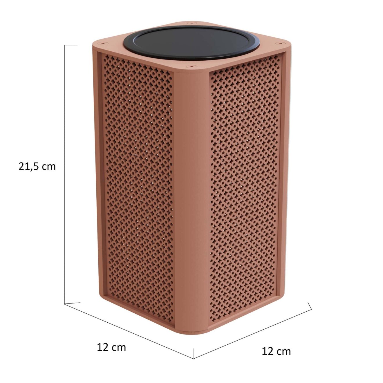 95419500 Luna Lamp Vierkant Terra Afmeting