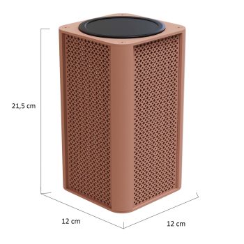 95419500 Luna Lamp Vierkant Terra Afmeting