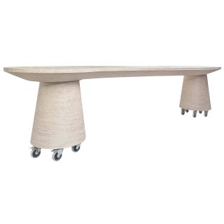 96519990 Oase Bartafel 380x100cm Travertine 1hr