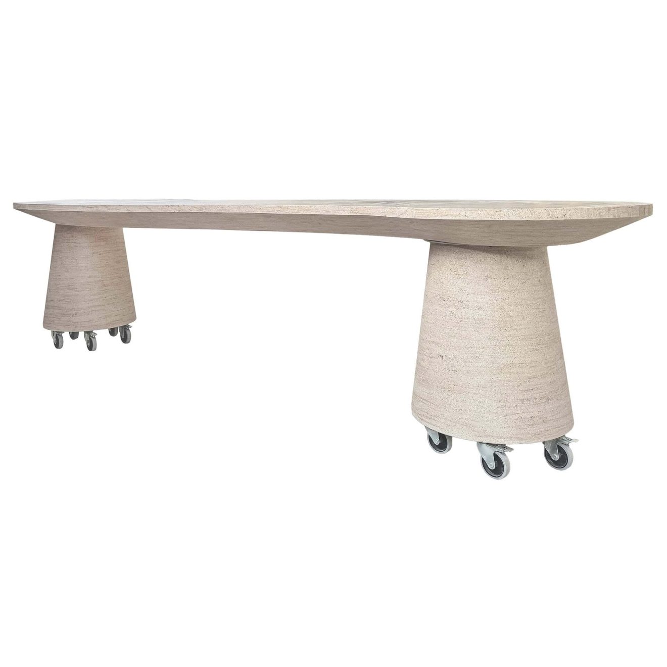 96519990 Oase Bartafel 380x100cm Travertine 4hr