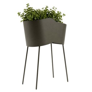 96919720 Plume Plantenhouder Antraciet 2