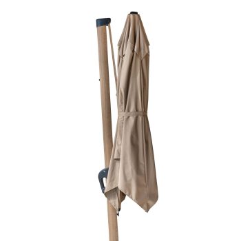 96920520 Parasol Eifel Woodlook Taupe 6