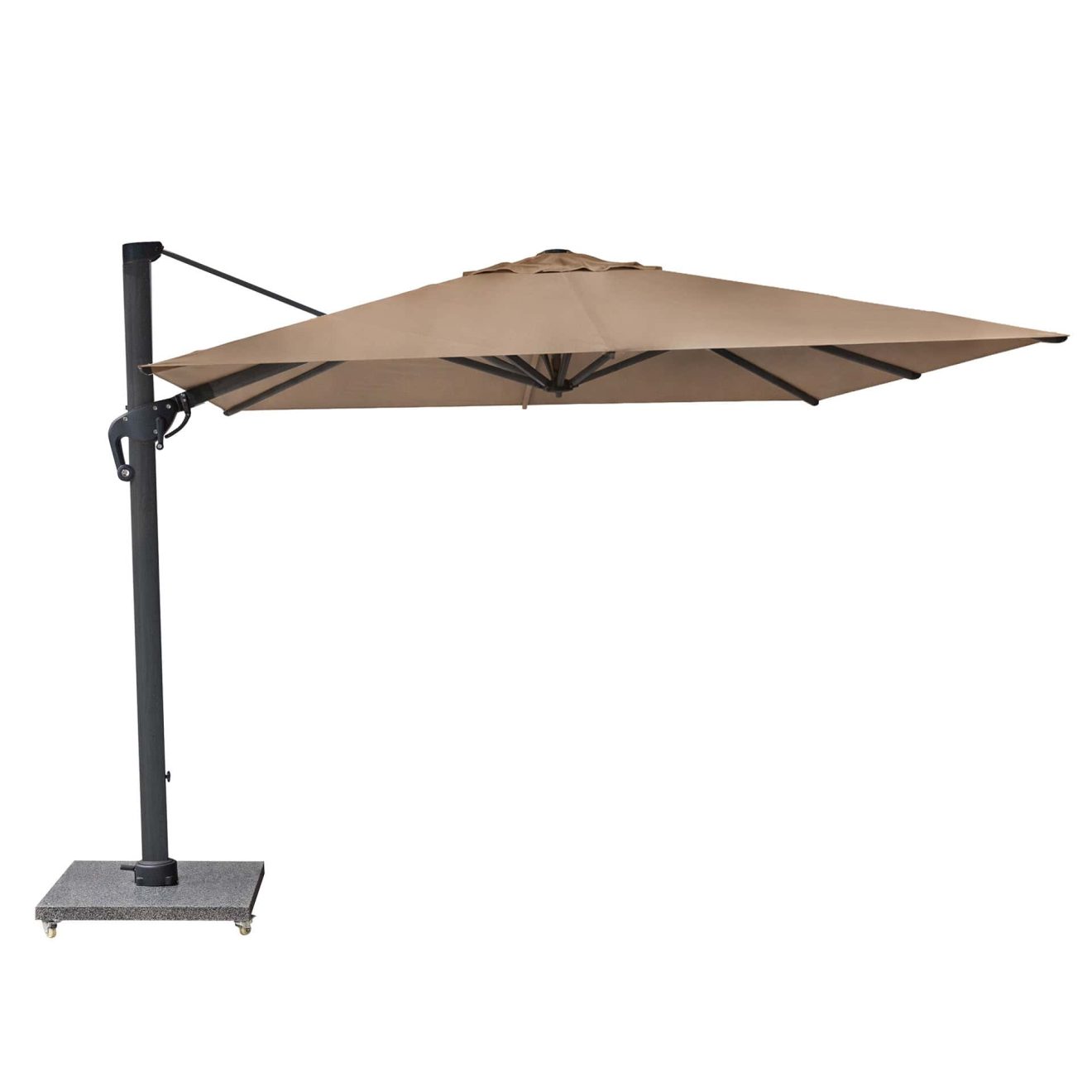 96920530 Parasol Eifel Antraciet Taupe 1