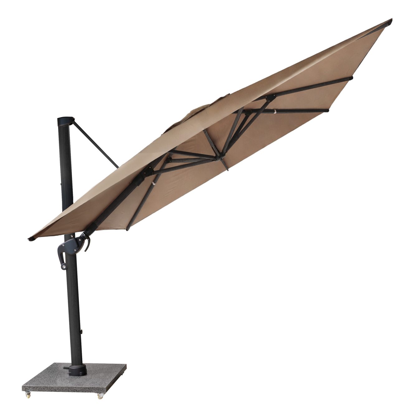 96920530 Parasol Eifel Antraciet Taupe 2
