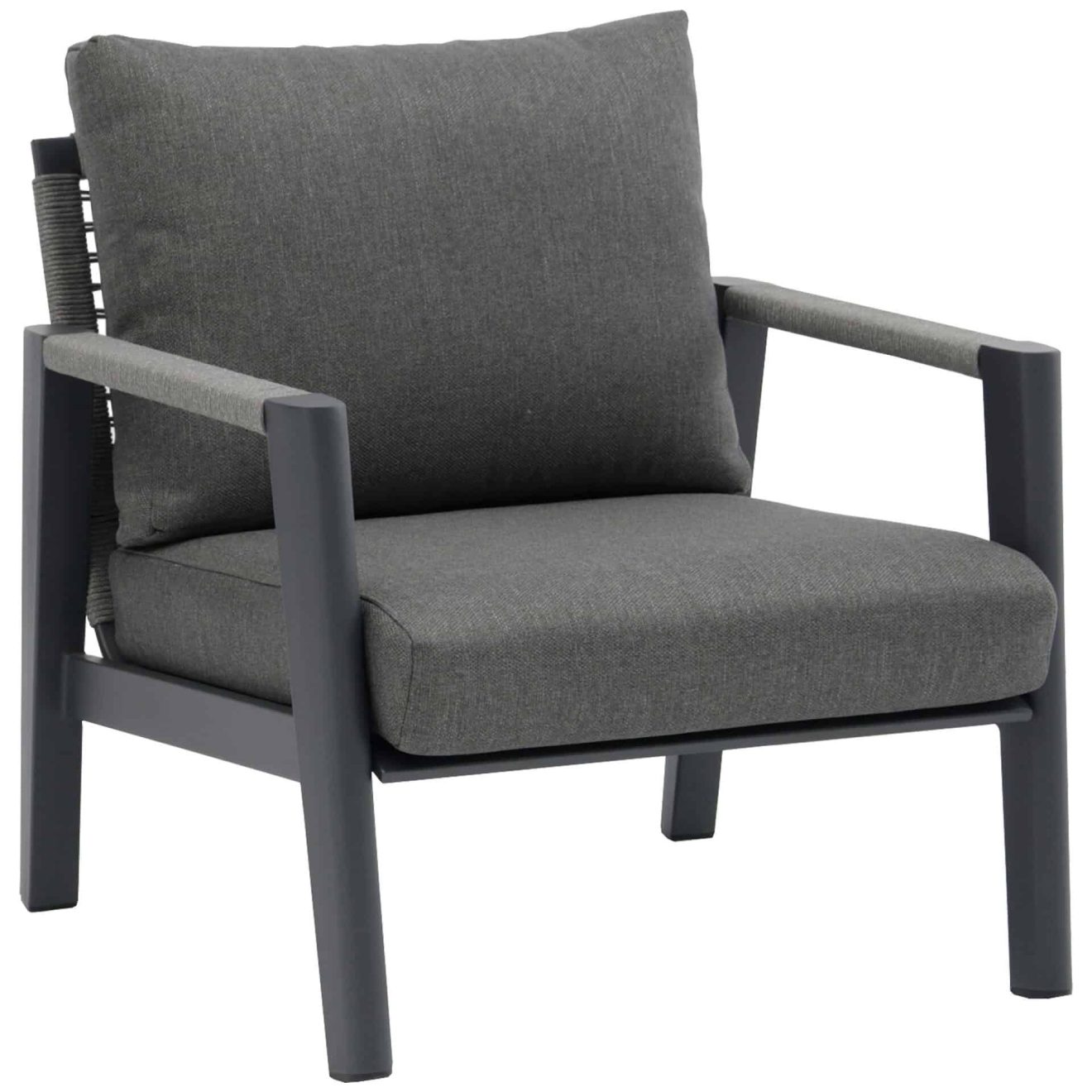 96920950 Loungestoel Hana Antraciet 1hr