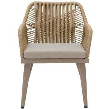 96922160 Vaskin Terrasstoel Champagne 2hr