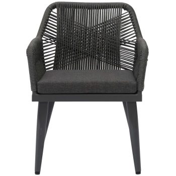 96922170 Vaskin Terrasstoel Antraciet 2hr