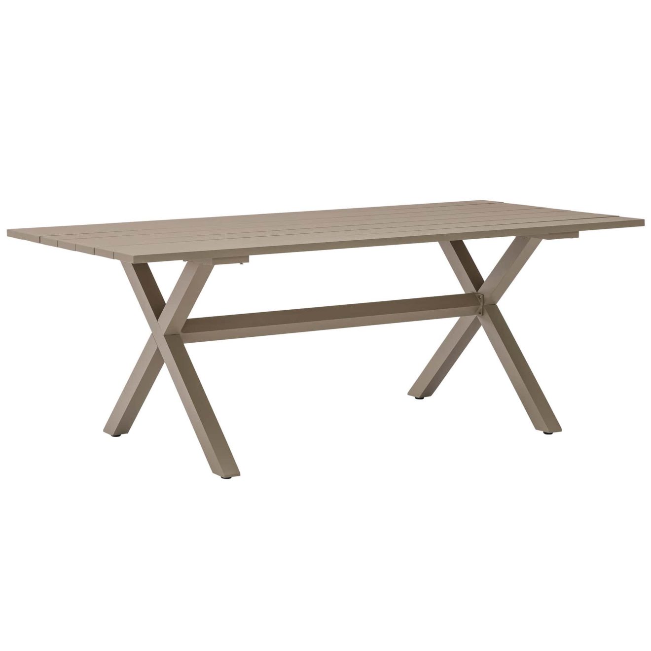 96922210 Vaskin Terrastafel 205x98cm Champagne 1hr