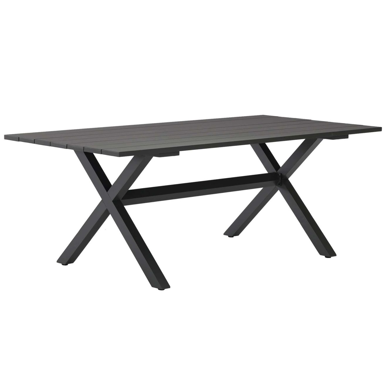 96922220 Vaskin Terrastafel 205x98cm Antraciet 1hr