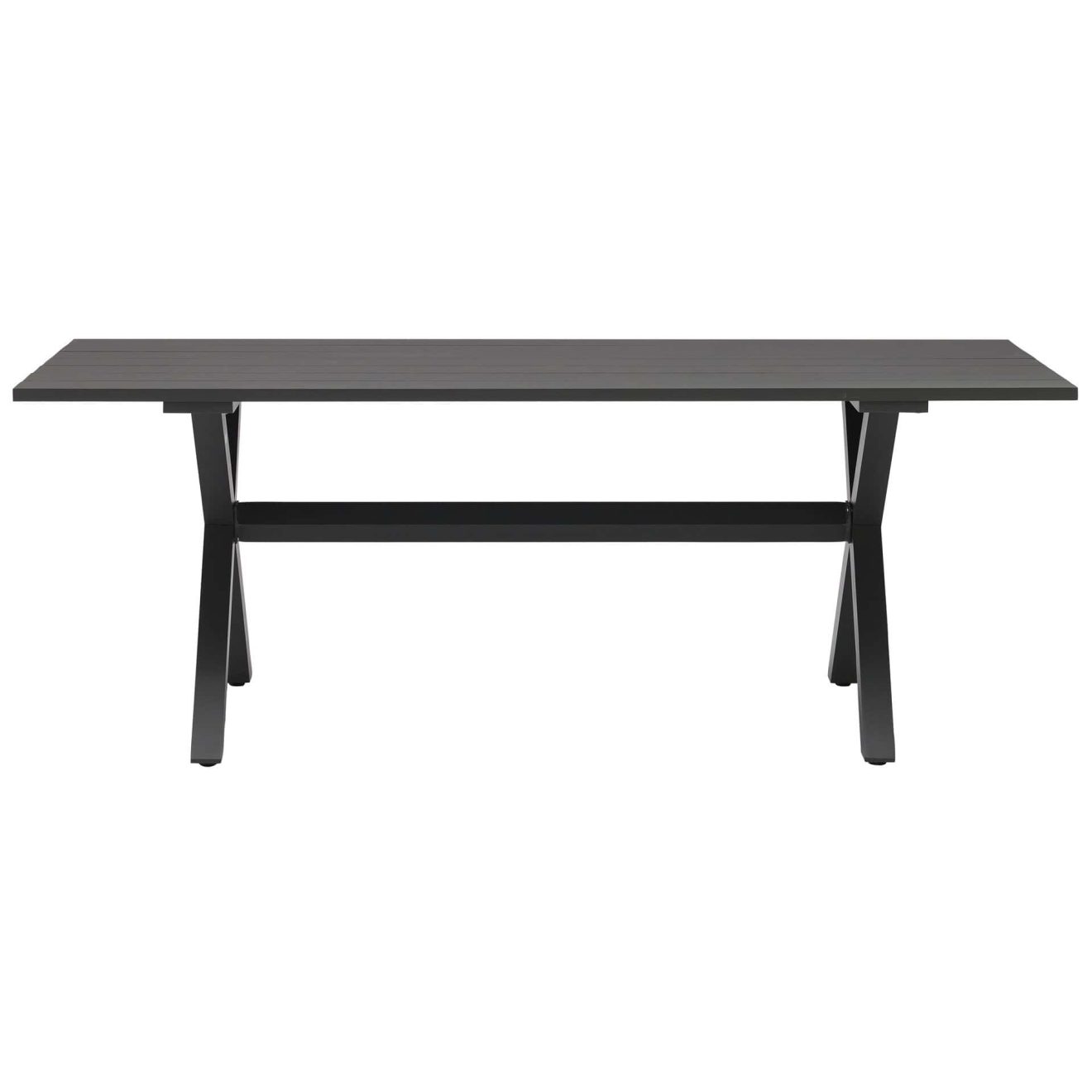 96922220 Vaskin Terrastafel 205x98cm Antraciet 2hr