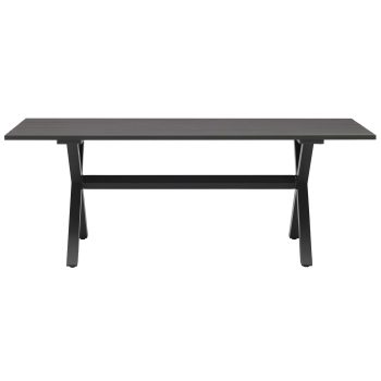 96922220 Vaskin Terrastafel 205x98cm Antraciet 2hr