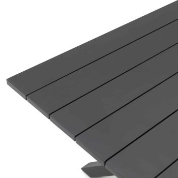 96922220 Vaskin Terrastafel 205x98cm Antraciet 7hr