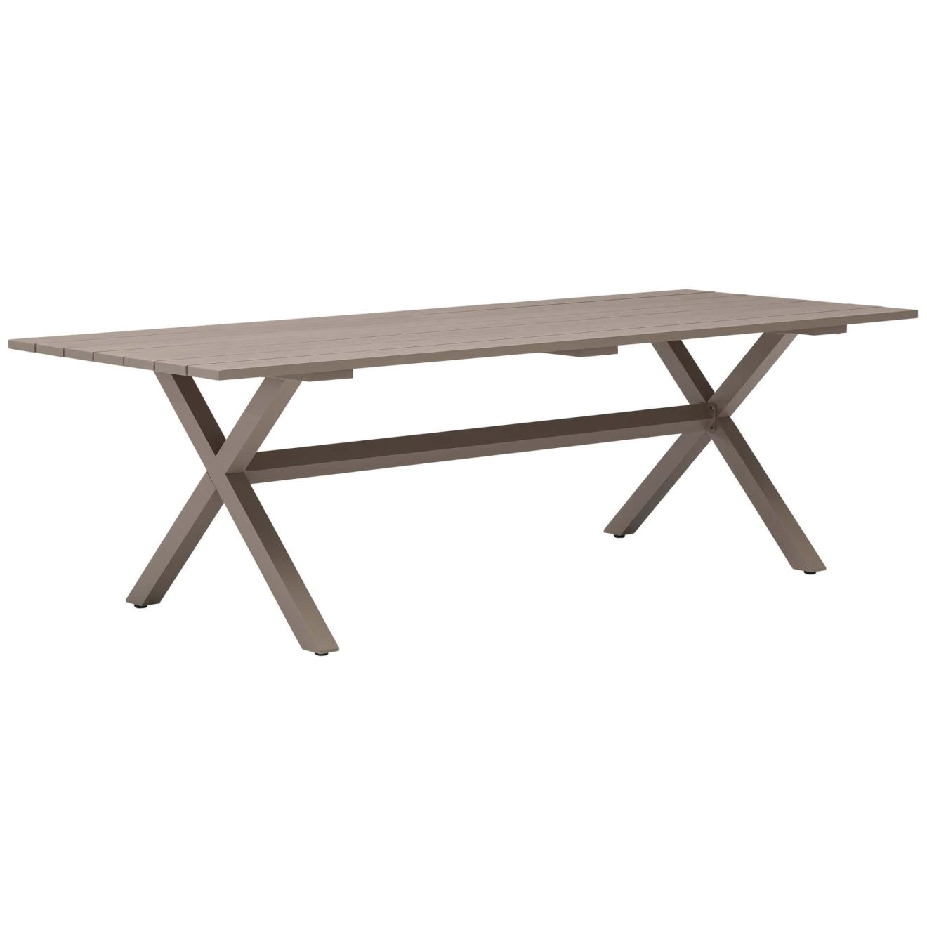 96922240 Vaskin Terrastafel 250x98cm Champagne 1hr