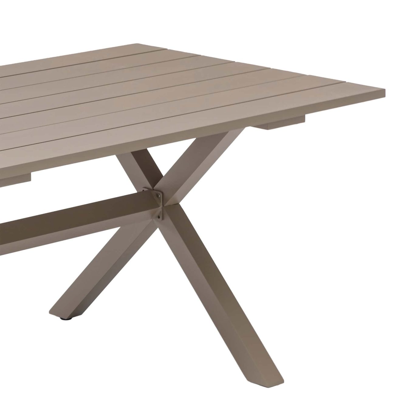 96922240 Vaskin Terrastafel 250x98cm Champagne 4hr