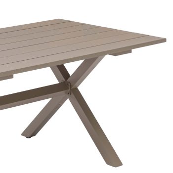 96922240 Vaskin Terrastafel 250x98cm Champagne 4hr