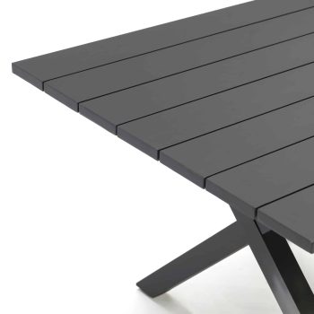 96922250 Vaskin Terrastafel 250x98cm Antraciet 10hr