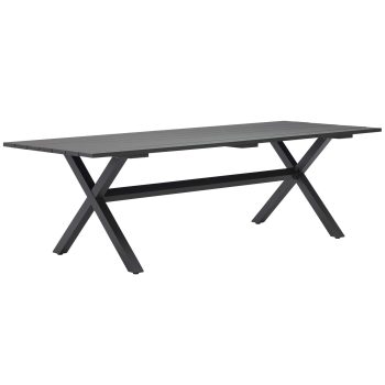 96922250 Vaskin Terrastafel 250x98cm Antraciet 1hr