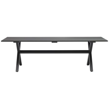 96922250 Vaskin Terrastafel 250x98cm Antraciet 2hr