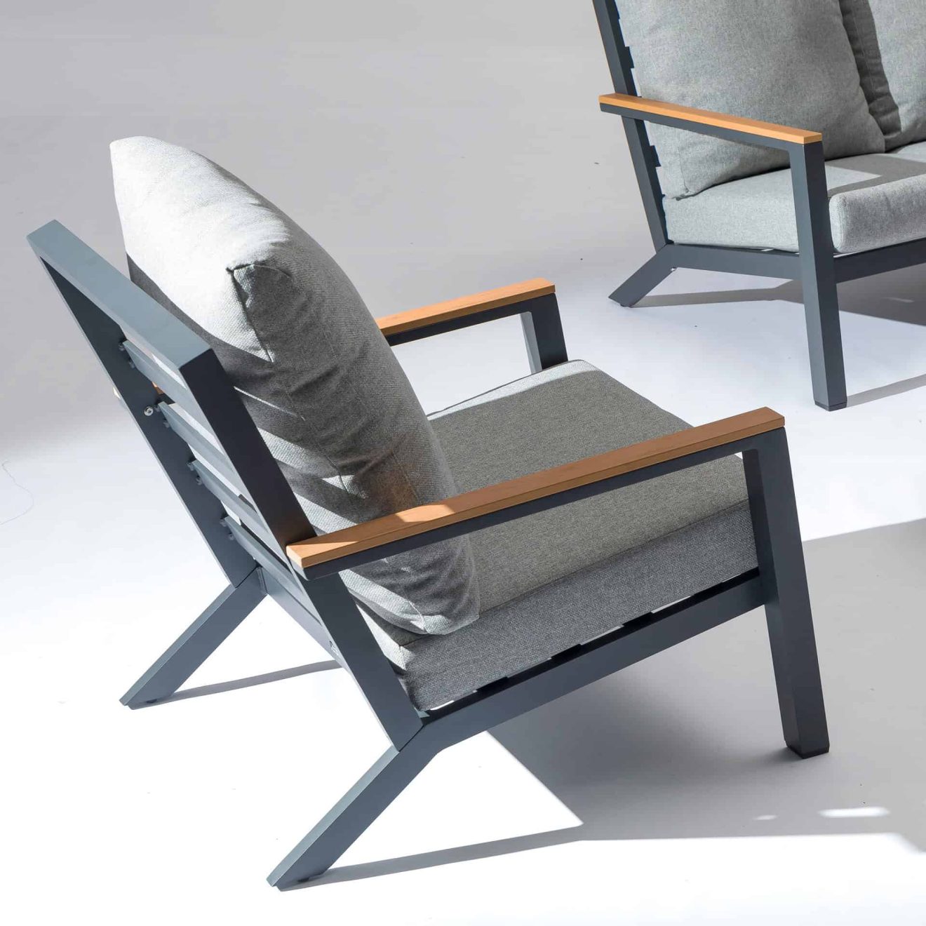 96922280 Birma Loungeset 4pcs Antraciet 11hr