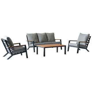 96922280 Birma Loungeset 4pcs Antraciet 1hr