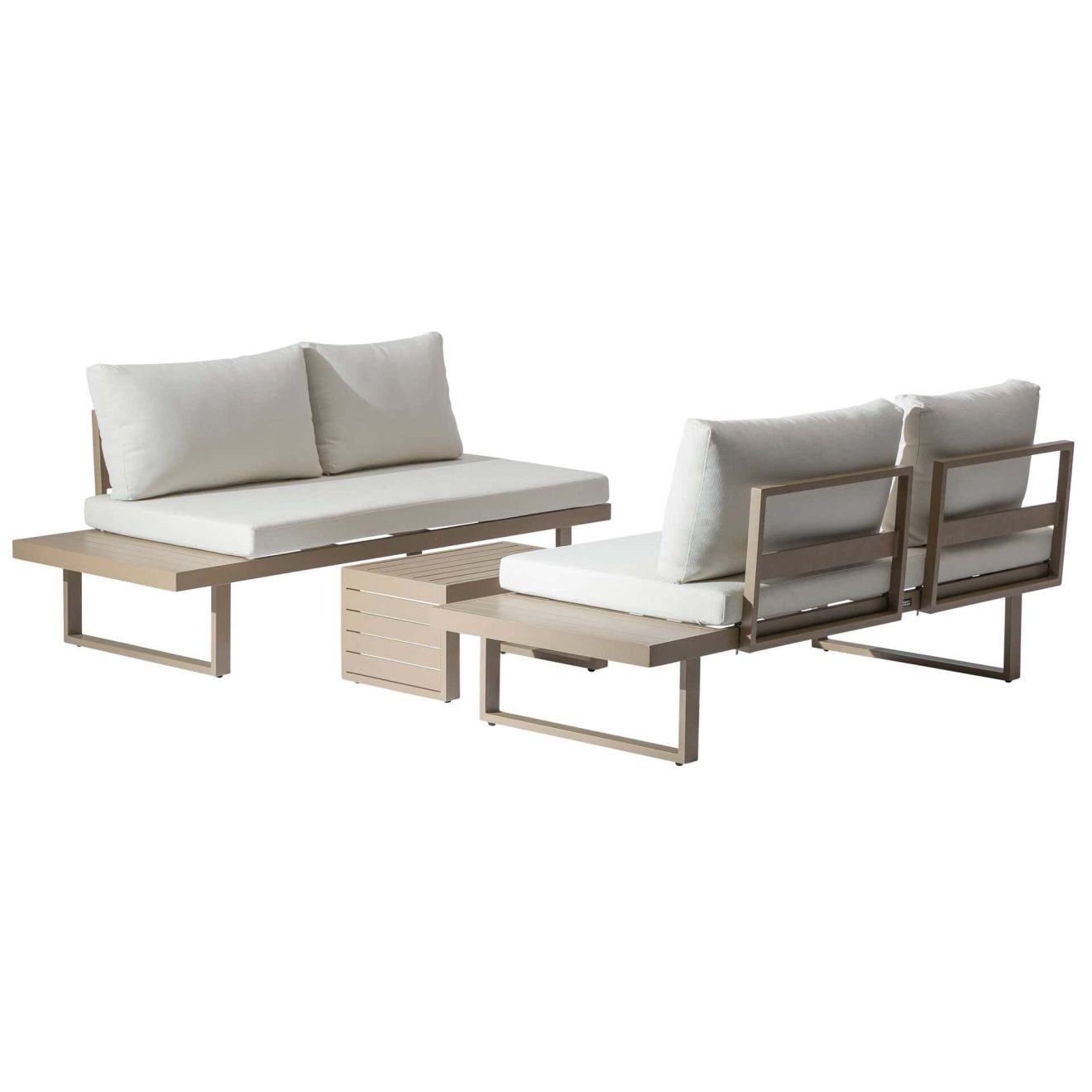 96922290 Indra Hoeklounge 3pcs Champagne 2hr