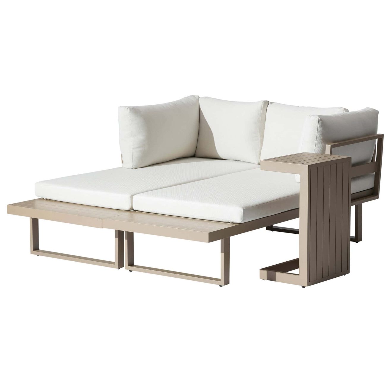 96922290 Indra Hoeklounge 3pcs Champagne 3hr