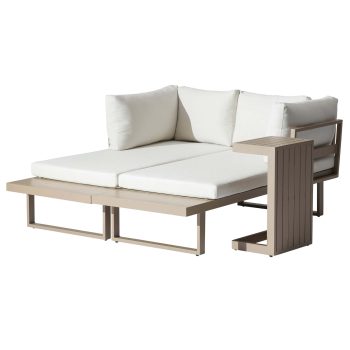 96922290 Indra Hoeklounge 3pcs Champagne 3hr