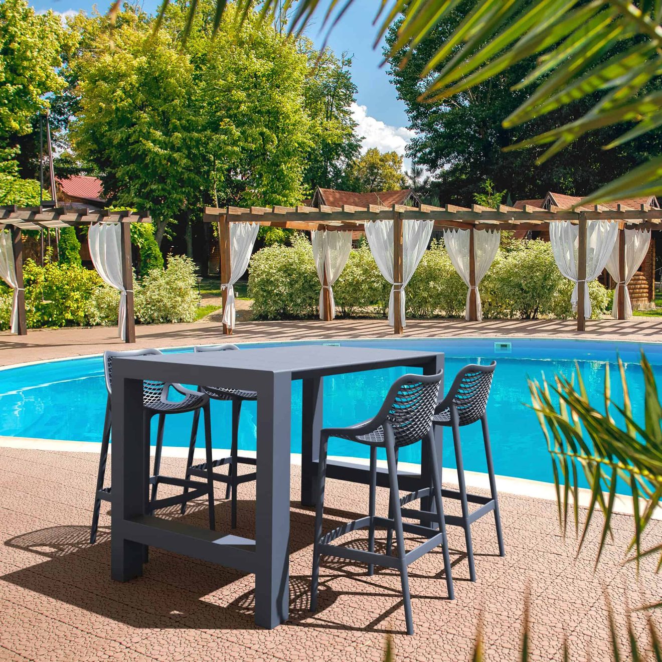 96924370 Barkruk Air Donkdergrijs Sfeer