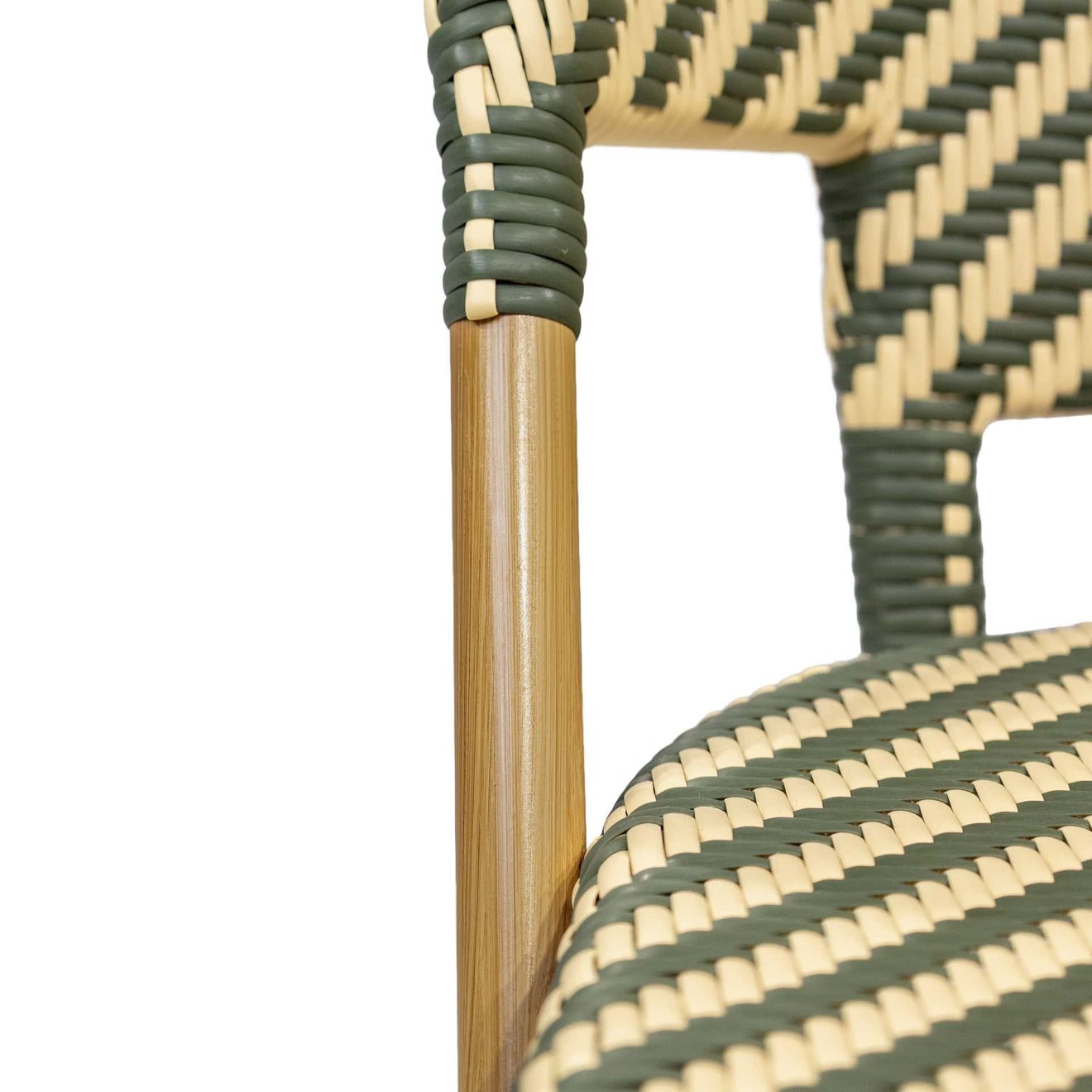 96921300 Tibaut Terrasstoel Groen Beige Nieuw 8