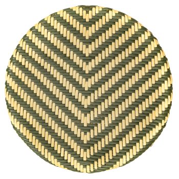 96921310 Toujours Hocker Groen Beige Nieuw 4