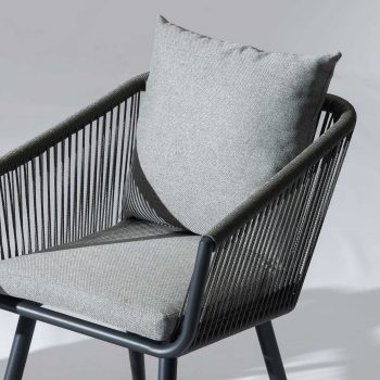 96922330 Ayana Loungeset 3pcs Antraciet 6hr