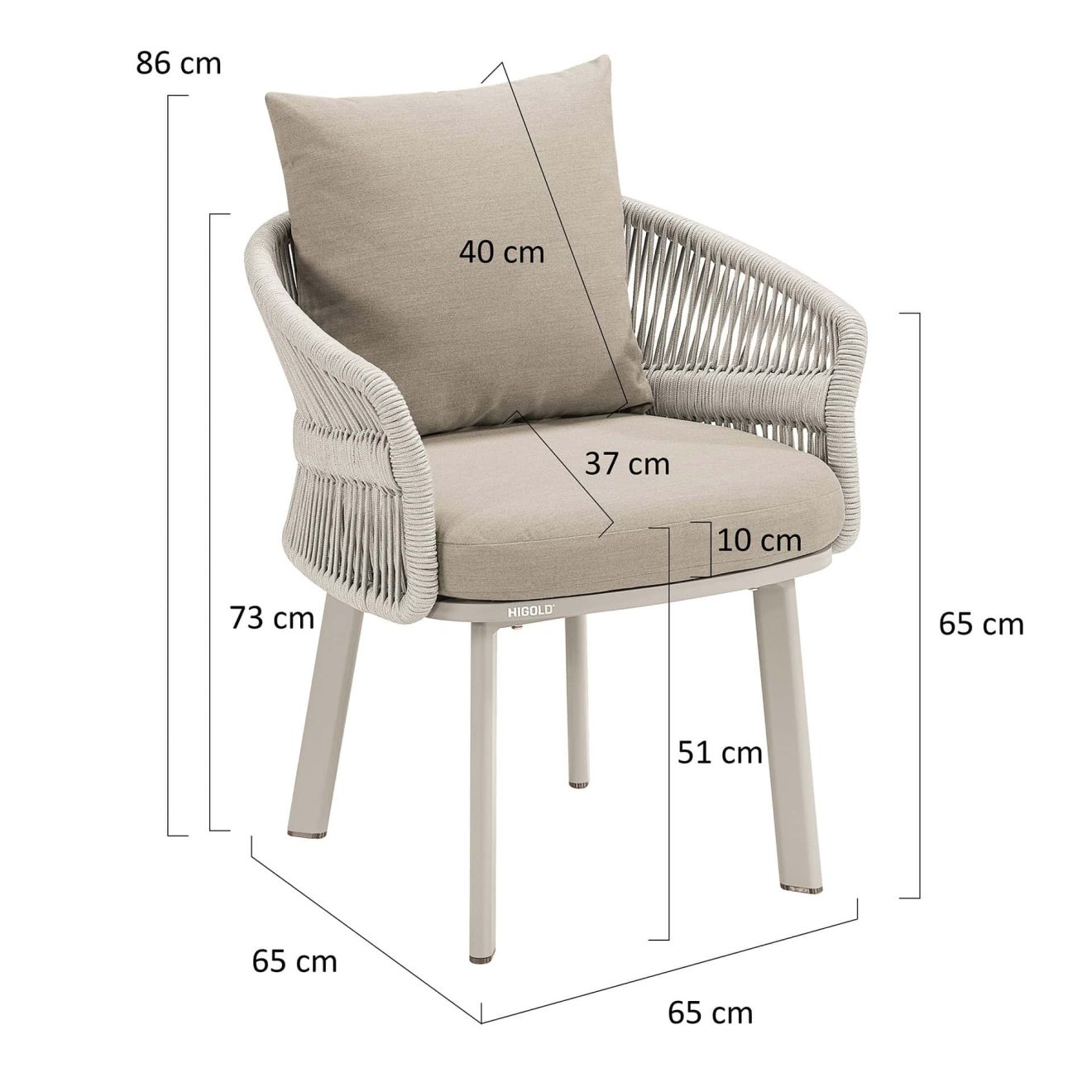 95420030 Aio Dining Taupe 2
